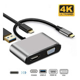 Convertidor Usb Tipo-c A Estación De Acoplamiento Hdmi