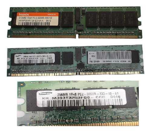 Memorias Ram Para Servidor Hynix Samsung X 3 Unid