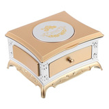 Caja Musical Decoración Bailarina Joyero Giratorio Cajón S