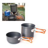 Juego De Utensilios De Cocina Para Camping, Olla De Campamen