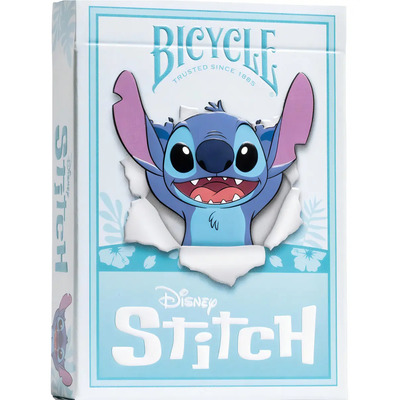 Cartas Disney Stitch Classic Luxury Playing Card Naipes Lilo Reverso Azul Idioma Ingles | Envío gratis