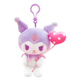 Peluche Llavero Kuromi Sanrio Globo Rosa Kawaii