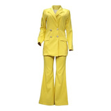 Traje Formal Dama Blazer Y Pantalón Uniforme, 2 Piezas