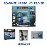 Napro Toolsmec Scanner Vci Pro 2k + Cabo Fiat + Cabo Gm10 