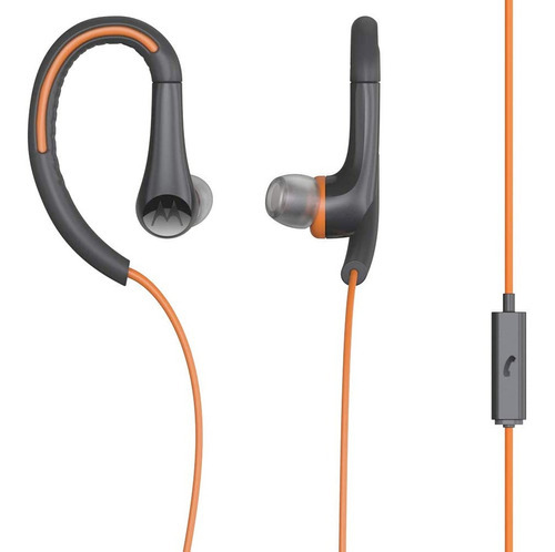 Manos Libres Motorola Earbuds Sport Azul 3.5mm Color Naranja