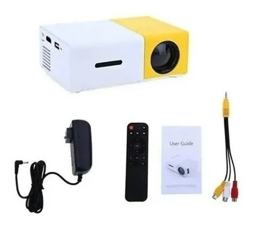 Mini Proyector Led Video Beam 800lm Hd 1080p Hdmi Usb Yg280