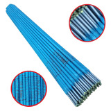 10 Varetas Eletrodo Solda Serralheiro 6013 1/8 = 3,25mm Azul
