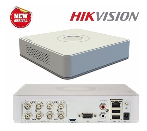 Dvr Hikvision Turbo Hd 8ch 1080p Full Hd Ip 4mp + Gabinete