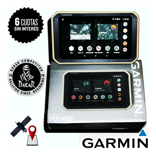 Garmin Overlander Gps Todoterreno Off Road Mapas Track Back