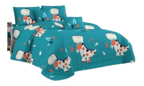 Cobertor Quilt Verano Cubrecama Infantil Niños 1.5 Plaza Cs1