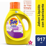 Jabon Liquido Tide Simply Linea Clean & Ffresh - 22 Lavados 