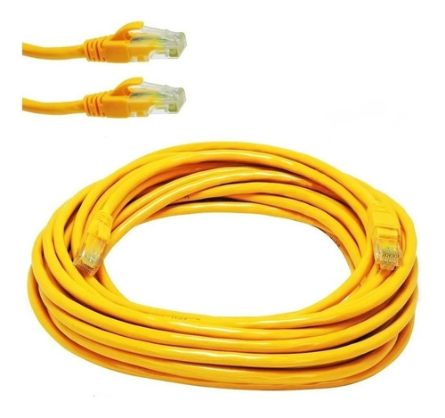 Cable De Red 20 Metros Modem Internet Largo Cat. 6e