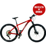 Bicicleta Aro 29 Absolute Wild 12v C/ Trava Freio Hidráulico Cor Vermelho Tamanho Do Quadro 17