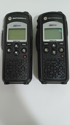 Kit 2 Radios Dtr620 Motorola Seminovo 900mhz S/acessórios.