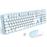 Teclado Y Mouse Inalámbrico Mofii, Teclado De Máquina De Esc