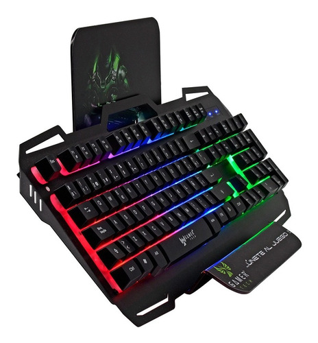 Teclado Gamer Gt400t Resistente Al Agua. 