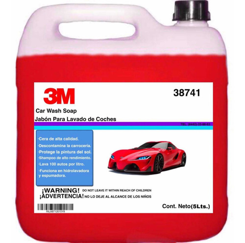 Shampoo 3m Automotriz Granel 50l Envió Gratis !