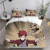 Funda De Edredón Gaara, Fundas De Almohada, Anime Naruto