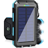Solar Charger Power Bank, 38800mah Portable Charger Fas...