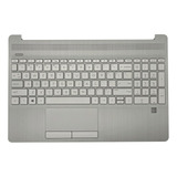 Carcasa Teclado Hp 15-dw 15-du 15-gr 15-dr Tpn-c139 Touchpad