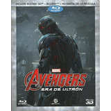 Avengers Era De Ultrón | Blu Ray 3d + Blu Ray Película Nuevo