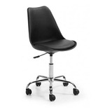 Silla Escritorio Oficina Pc Eames Con Ruedas Almohadón