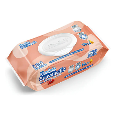 Toallas Humedas Kleenbebe Suavelastic Con Vitamina E 80 Pz | MercadoLibre