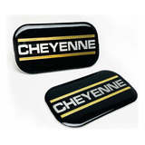  Emblemas Chevrolet,cheyenne Laterales 1999-2007.