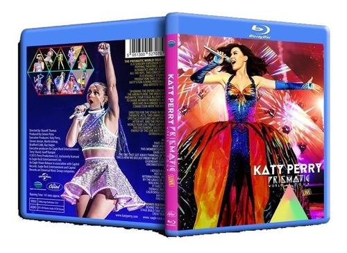 Blu-ray Katy Perry The Prismatic World Tour Live