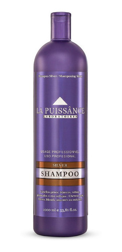 Shampoo Matizador Violeta Silver La Puissance X 1000 Ml