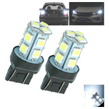 Kit 2 Lâmpadas Led T20 Pingão 13 Leds Smd 7443 Super Branco