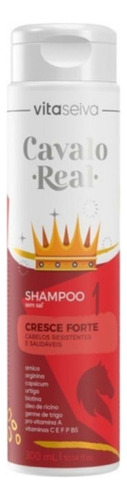 Shampoo Sem Sal Cavalo Real 300ml Lançamento Vs