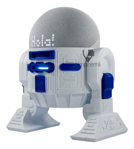 Soporte Alexa Echo Dot 4 Ta Gen Tipo R2d2 Star Wars