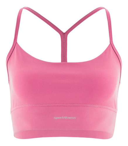 Top Sin Mangas Mujer Moon Sportfitness Fucsia