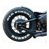 Letras Para Llanta Old School Bobber Harley Italika 600cc 