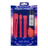 Real Techniques Kit De Brochas Y Esponjas De Maquillaje Spa.