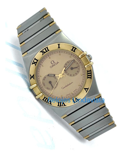 Reloj Omega Constellation Calendario Perpetuo Dorado