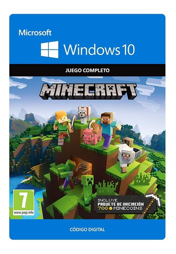 Minecraft: Windows 10 Edition Original | Pc |
