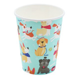 Vaso Polipapel Perros Puppys Cachorros X6 Unidades