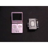 Game Boy Advance Sp Gba 2 Luz 101 Rosa A