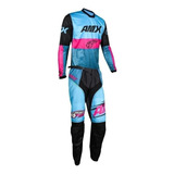 Kit Roupa Refrescante Esporte Amx Prime Race Azul/rosa Leve