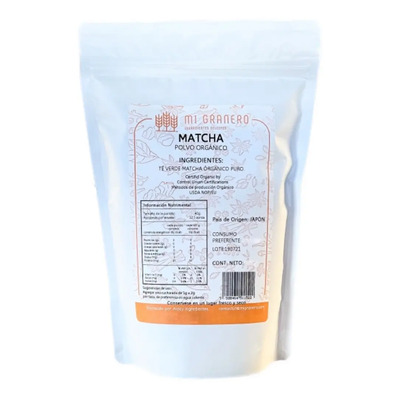 Té Matcha Orgánico 100% Puro 50 Gramos | MercadoLibre