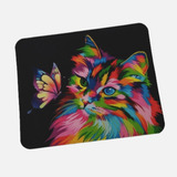 Mouse Pad 17x21cm Diseño Gato Pict