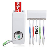 Dispensador Automático Pasta Dientes Porta Cepillo