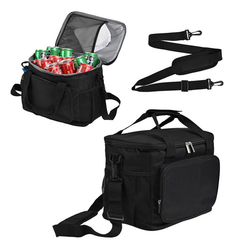 Lonchera Termica De Gran Capacidad Con Correas 15l Mochila