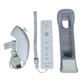 Wii Remote + Motion Plus + Nunchuk P/ Nintendo Wii E Wii U