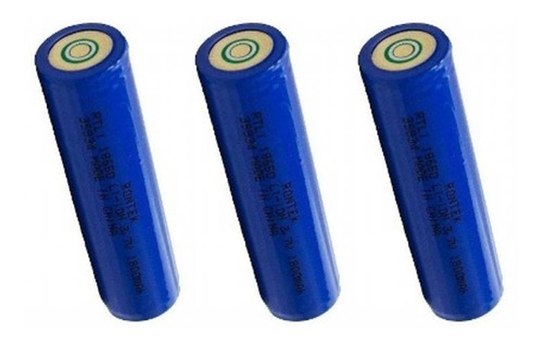 Bat. Rtli-18650 1800mah Rontek 3,7v (kit C/3 Peças)