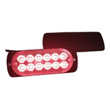 Barra Led Lateral 12 Led Rojo