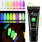 Esmalte De Uñas En Gel Fluorescente Neon Luminous 8 Botellas