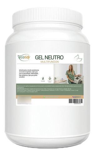 Gel Neutro 5 Kg Depilación Definitiva